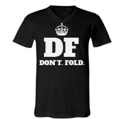 Unisex V-Neck Jersey Tee