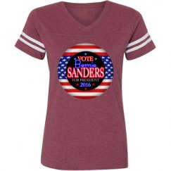 Ladies Relaxed Fit Vintage Sports Tee