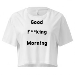 Ladies Festival Cali Crop Top Tee