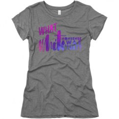 Ladies Slim Fit Super Soft Triblend Tee