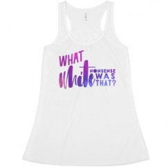 Ladies Flowy Racerback Tank