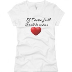 Ladies Slim Fit Basic Promo Jersey Tee