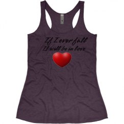 Ladies Slim Fit Super Soft Racerback Triblend Tank