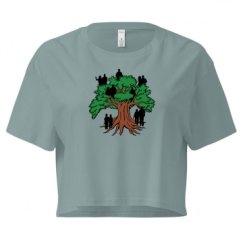 Ladies Festival Cali Crop Top Tee