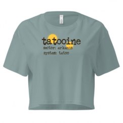 Ladies Festival Cali Crop Top Tee