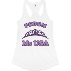 Ladies Slim Fit Racerback Tank Top