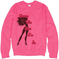 Unisex Neon Crewneck Sweatshirt