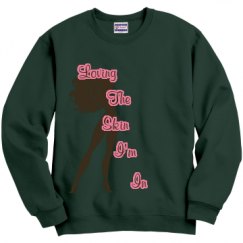 Unisex Film and Foil Crewneck Sweatshirt