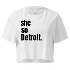 Ladies Festival Cali Crop Top Tee