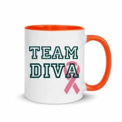 11oz Ceramic Mug with Color Inside