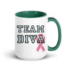 15oz Ceramic Mug with Color Inside