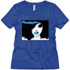 Ladies Relaxed Fit V-Neck Tee