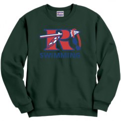 Unisex Film and Foil Crewneck Sweatshirt