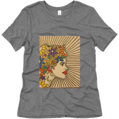 Ladies Relaxed Fit Super Soft Triblend Tee