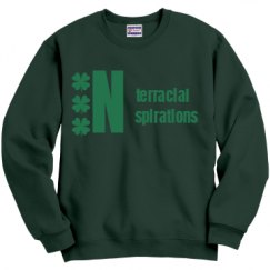 Unisex Film and Foil Crewneck Sweatshirt