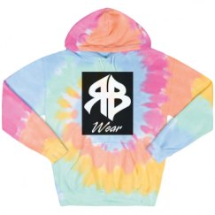 Unisex Tie-Dye Fleece Hoodie