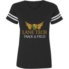 Ladies Relaxed Fit Vintage Sports Tee
