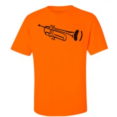 Unisex Ultra Cotton Safety Neon Crewneck Tee