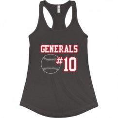 Ladies Slim Fit Racerback Tank Top