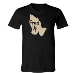 Unisex V-Neck Jersey Tee