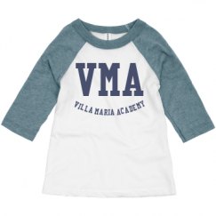 Toddler 3/4 Sleeve Raglan Tee