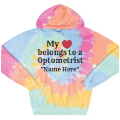 Unisex Tie-Dye Fleece Hoodie