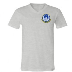 Unisex V-Neck Jersey Tee