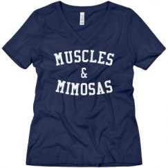 Ladies Relaxed Fit V-Neck Tee