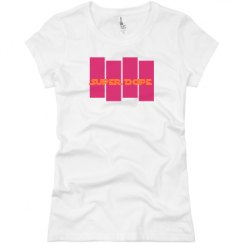 Ladies Slim Fit Basic Promo Jersey Tee