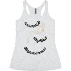 Ladies Slim Fit Super Soft Racerback Triblend Tank