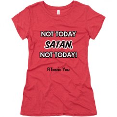 Ladies Slim Fit Super Soft Triblend Tee