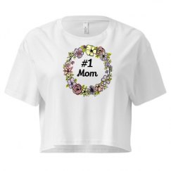 Ladies Festival Cali Crop Top Tee