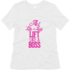 Ladies Relaxed Fit Super Soft Triblend Tee