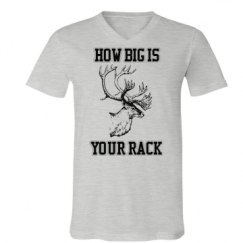 Unisex V-Neck Jersey Tee