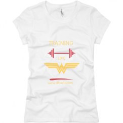Ladies Slim Fit Basic Promo Jersey Tee