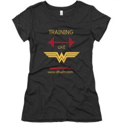 Ladies Slim Fit Super Soft Triblend Tee