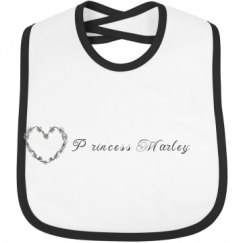 Infant Contrast Trim Bib