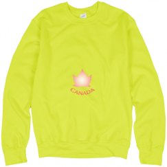 Unisex Neon Crewneck Sweatshirt