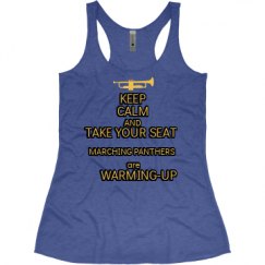 Ladies Slim Fit Super Soft Racerback Triblend Tank