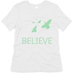 Ladies Relaxed Fit Super Soft Triblend Tee