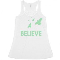 Ladies Flowy Racerback Tank