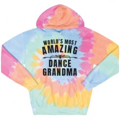 Unisex Tie-Dye Fleece Hoodie