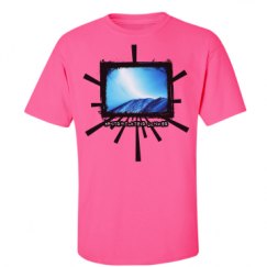 Unisex Ultra Cotton Safety Neon Crewneck Tee