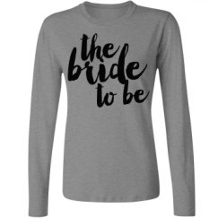 Ladies Relaxed Fit Basic Long Sleeve Tee
