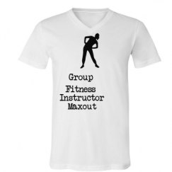 Unisex V-Neck Jersey Tee