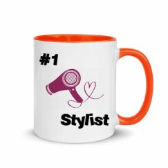 11oz Ceramic Mug with Color Inside