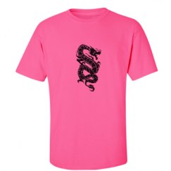 Unisex Ultra Cotton Safety Neon Crewneck Tee