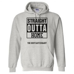 Kdot Straight Outta Home Unisex Hoodie GRY