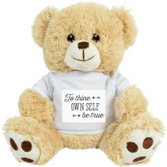 To thine own self be true