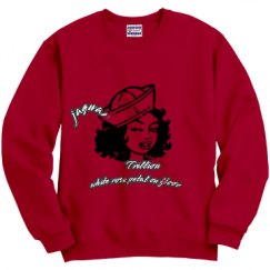 Unisex Film and Foil Crewneck Sweatshirt